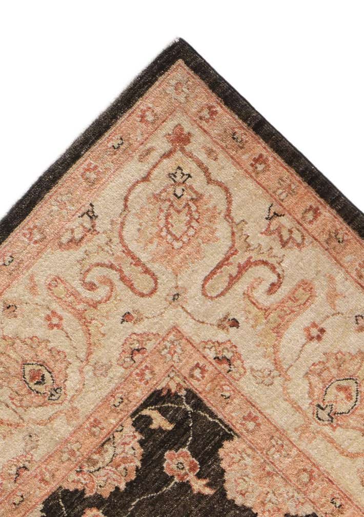 8' 2 x 9' 10 Hand Knotted Pershawar Ziegler Rug