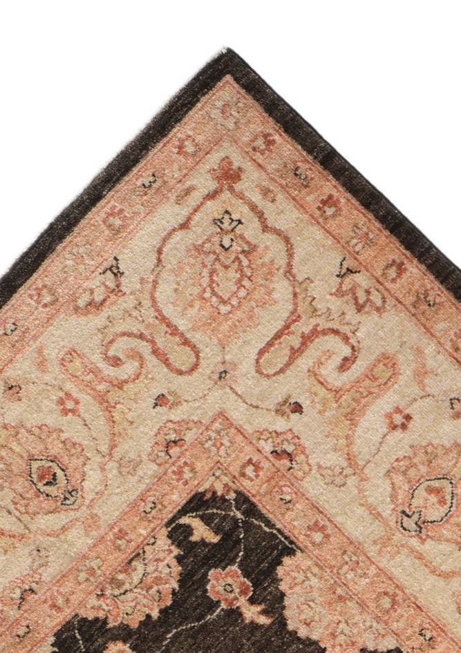 Detail image of 8' 2 x 9' 10 Hand Knotted Pershawar Ziegler Rug