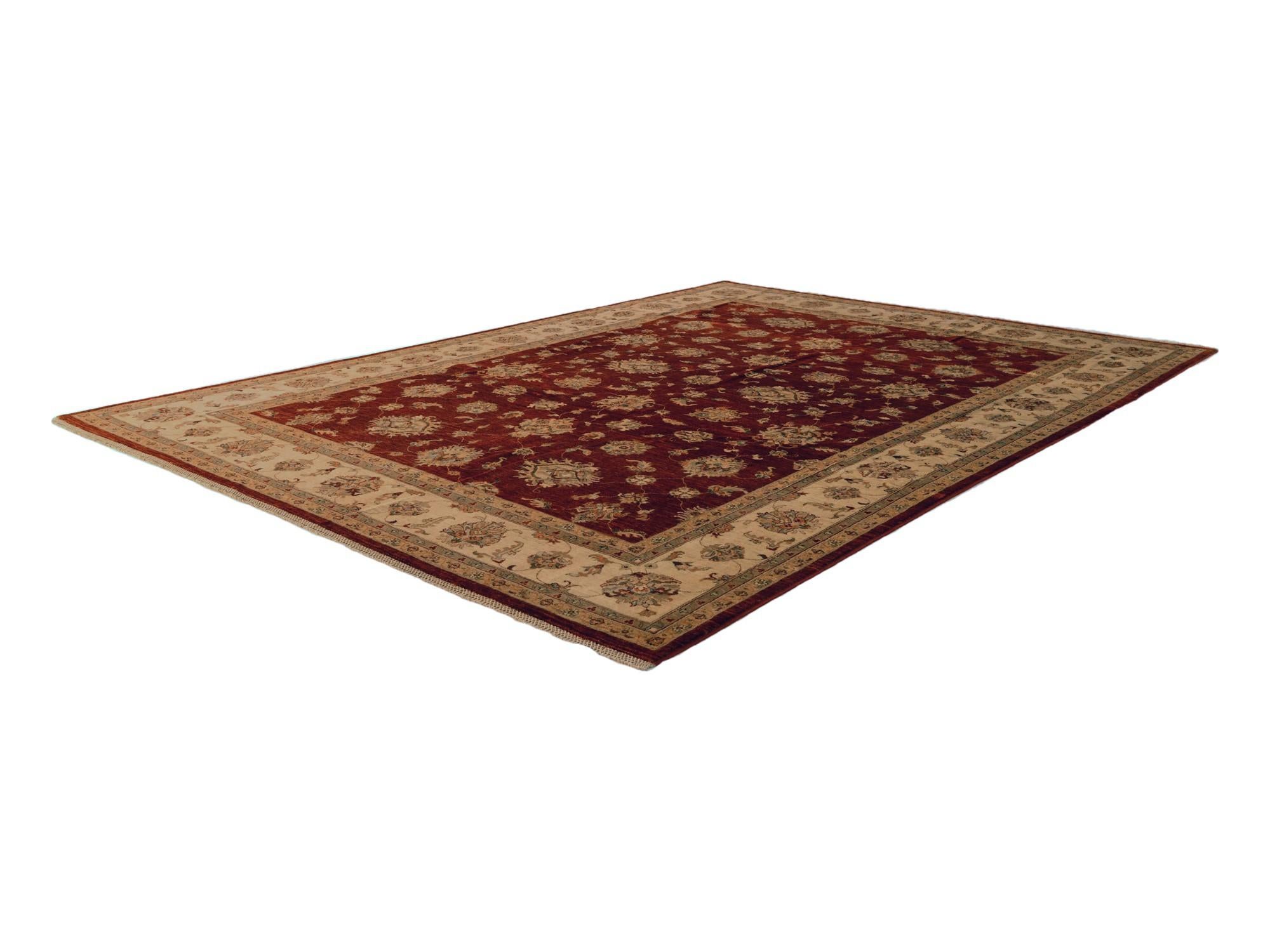 8' 10 x 12' 5 Hand Knotted Pershawar Ziegler Rug