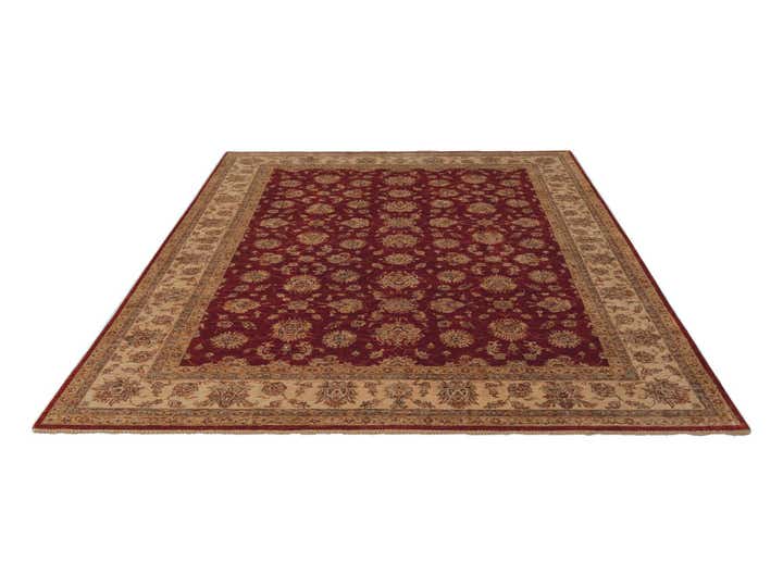 8' 4 x 11' 3 Hand Knotted Pershawar Ziegler Rug