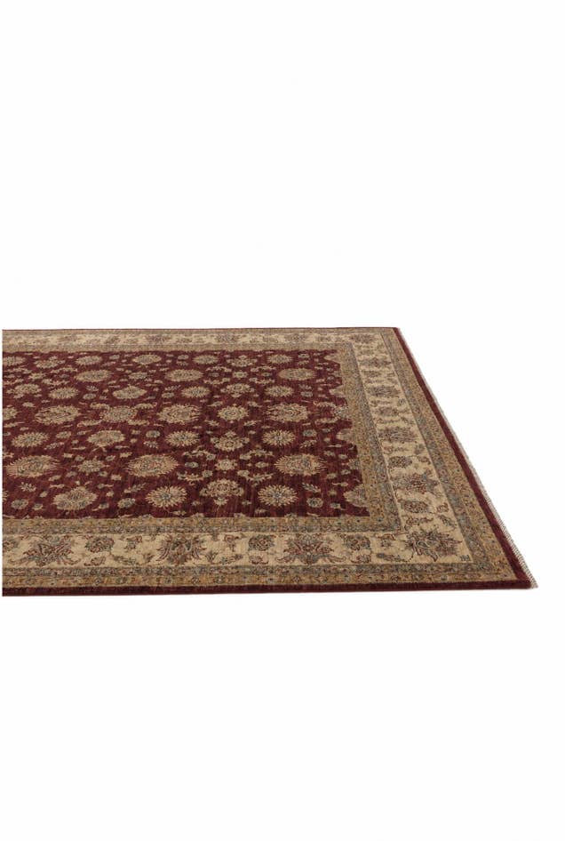 Detail image of 8' 4 x 11' 3 Hand Knotted Pershawar Ziegler Rug