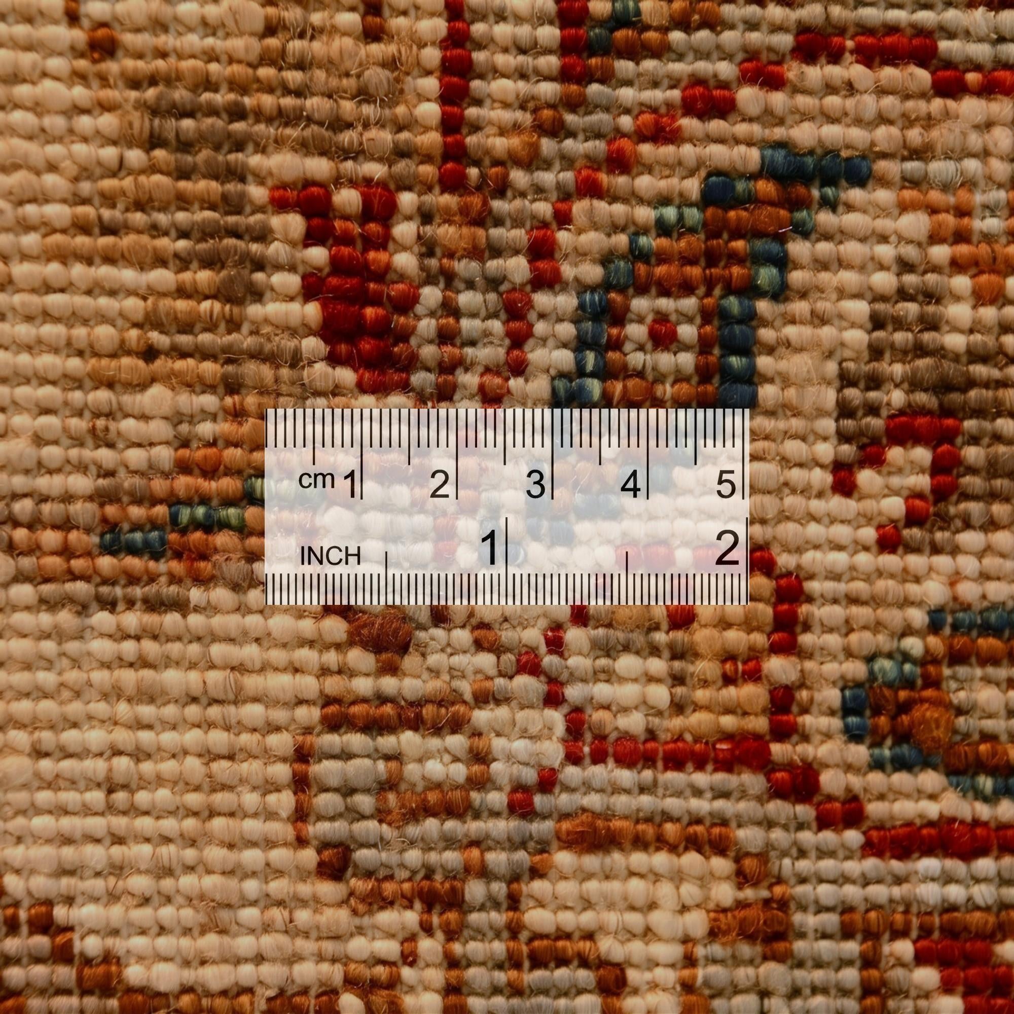 8' 4 x 11' 3 Hand Knotted Pershawar Ziegler Rug