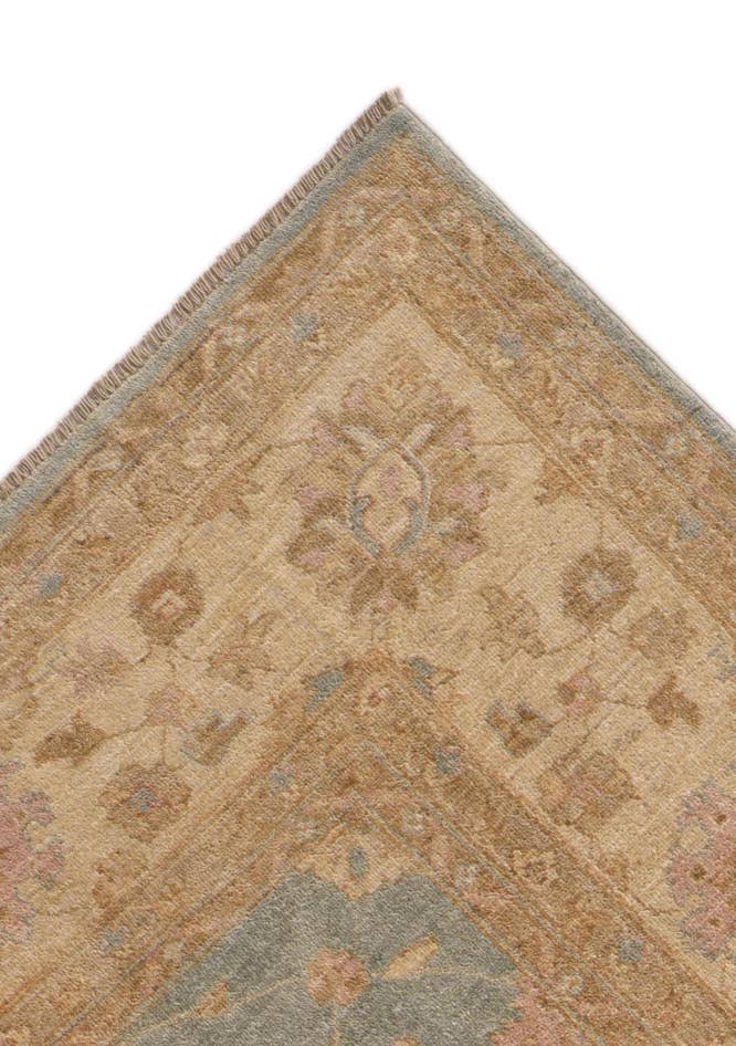 Detail image of 8' 11 x 11' 7 Hand Knotted Peshawar Ziegler Rug