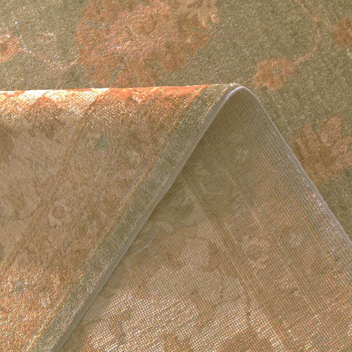 8' 11 x 11' 7 Hand Knotted Peshawar Ziegler Rug