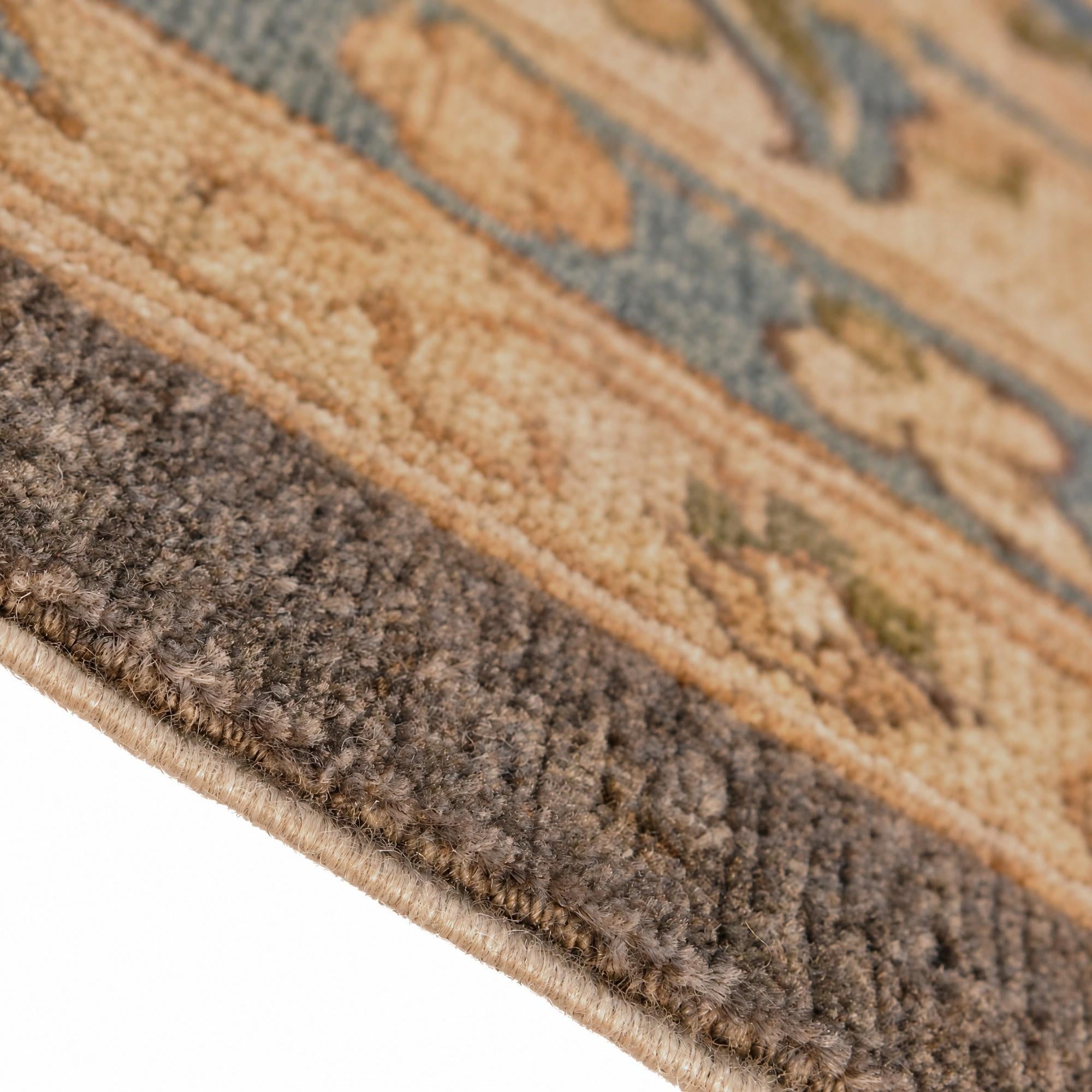 9' 2 x 12' Hand Knotted Peshawar Ziegler Rug