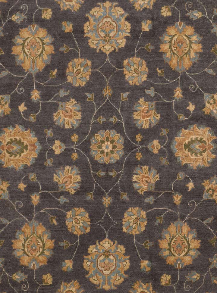 9' 2 x 12' Hand Knotted Peshawar Ziegler Rug