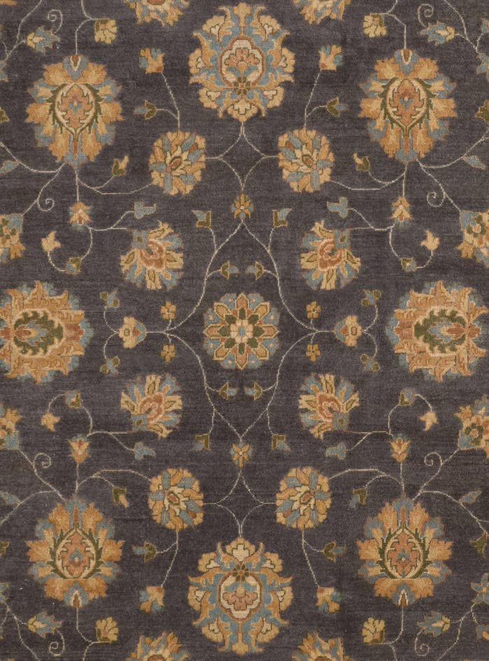 Detail image of 9' 2 x 12' Hand Knotted Peshawar Ziegler Rug