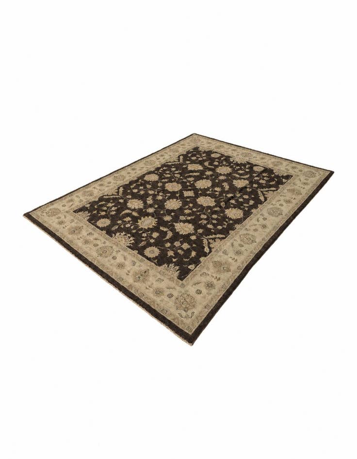 Detail image of 7' 10 x 10' Hand Knotted Peshawar Ziegler Rug