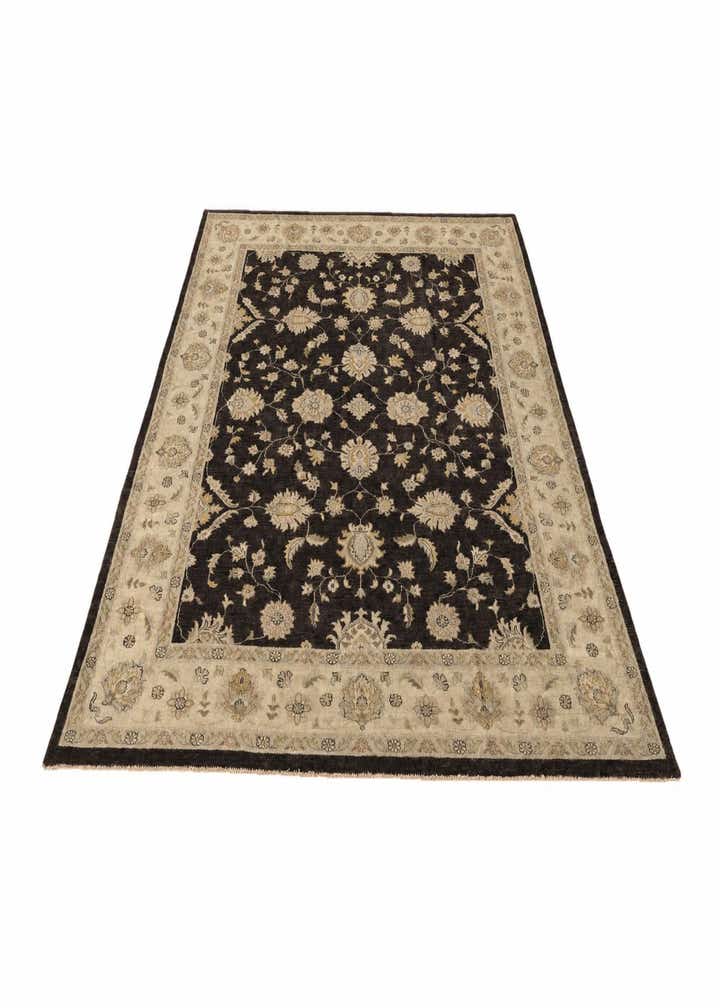 7' 10 x 10' Hand Knotted Peshawar Ziegler Rug