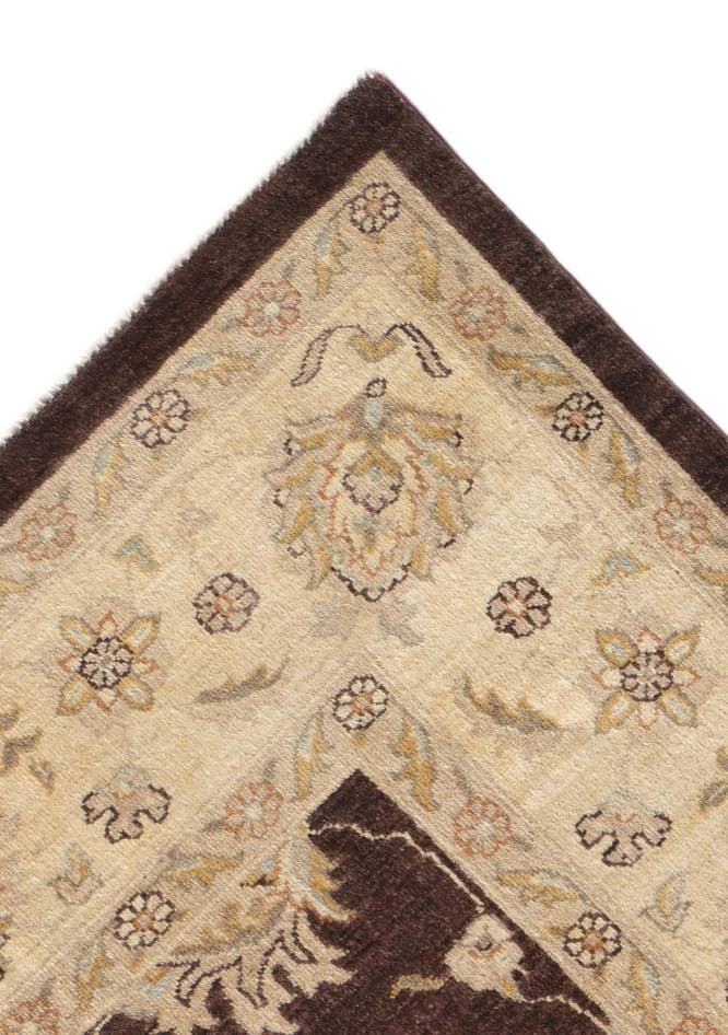 Detail image of 7' 10 x 10' Hand Knotted Peshawar Ziegler Rug