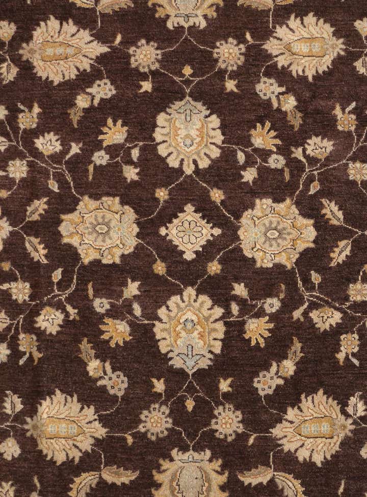 7' 10 x 10' Hand Knotted Peshawar Ziegler Rug