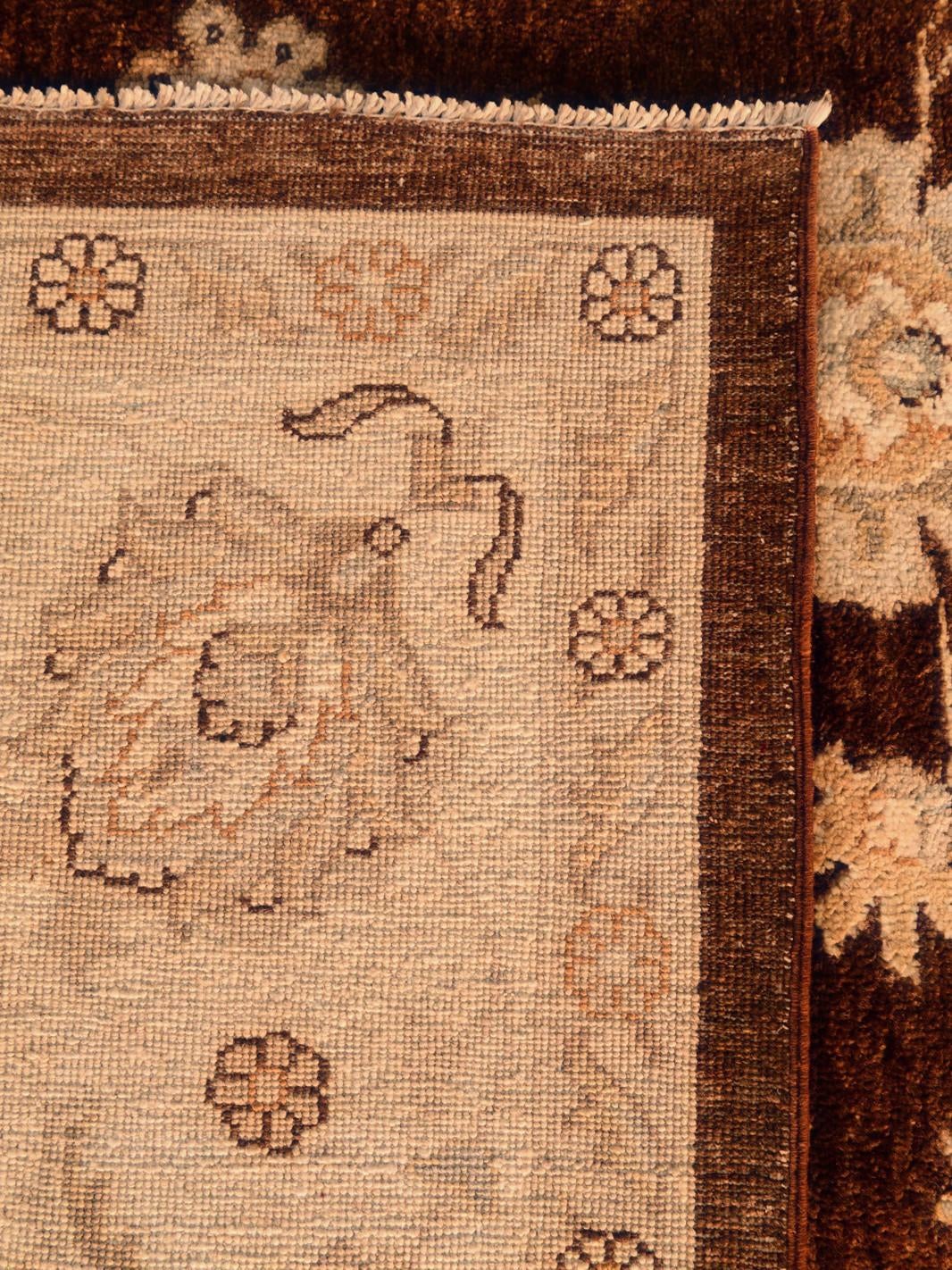 240cm x 305cm Hand Knotted Peshawar Ziegler Rug