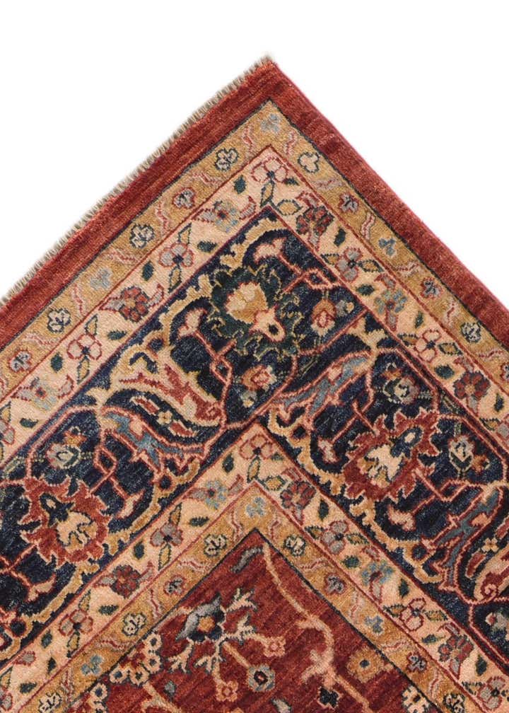9' x 12' Hand Knotted Peshawar Ziegler Rug