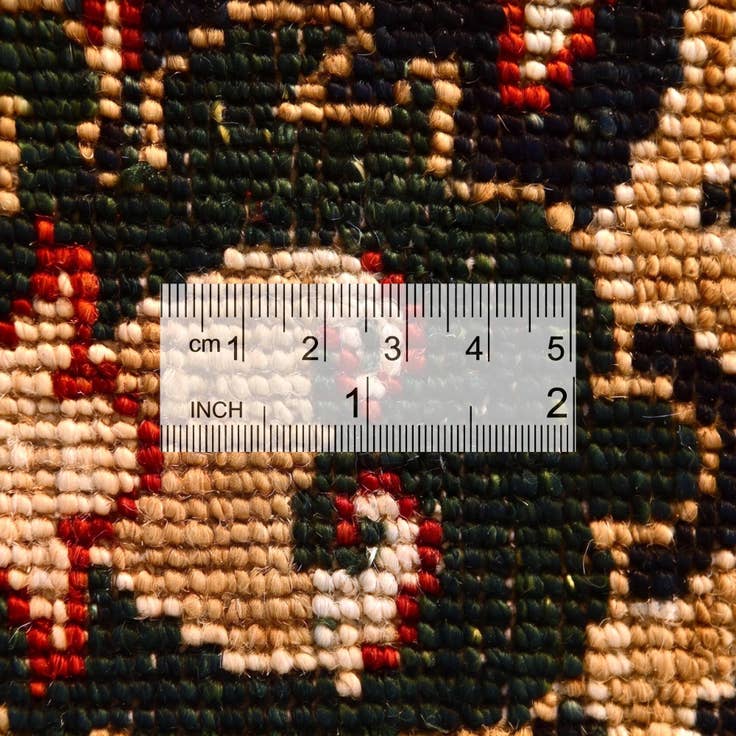 Detail image of 9' x 12' Hand Knotted Peshawar Ziegler Rug