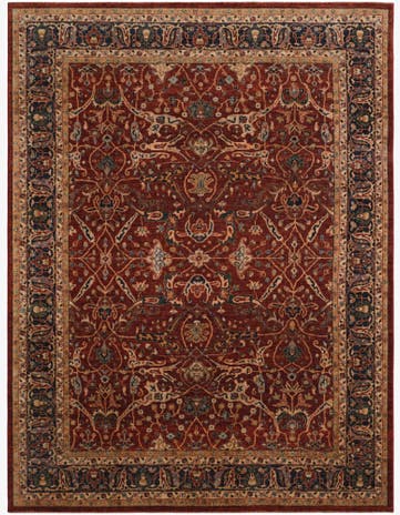 9' x 12' Hand Knotted Peshawar Ziegler Rug