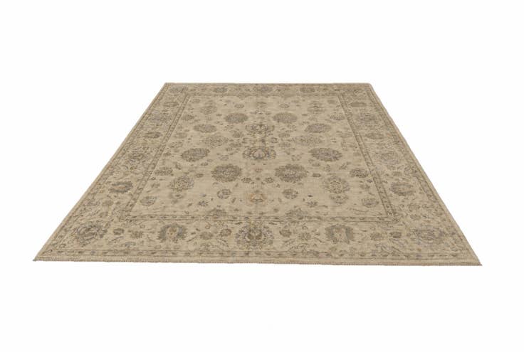 Detail image of 8' x 11' 8 Hand Knotted Peshawar Ziegler Rug