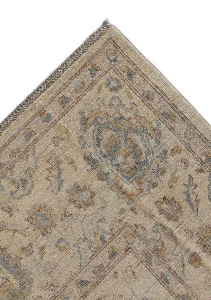 8' x 11' 8 Hand Knotted Peshawar Ziegler Rug