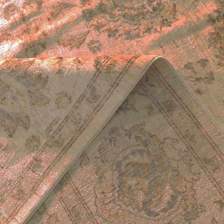 8' x 11' 8 Hand Knotted Peshawar Ziegler Rug