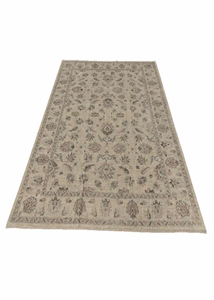8' 4 x 11' 3 Hand Knotted Peshawar Ziegler Rug