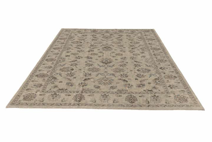 8' 4 x 11' 3 Hand Knotted Peshawar Ziegler Rug