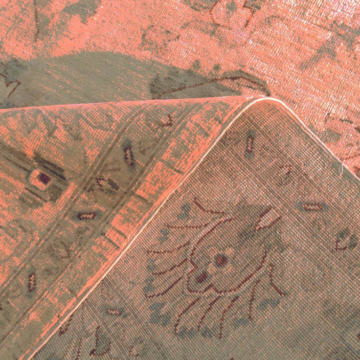 Detail image of 8' 4 x 11' 3 Hand Knotted Peshawar Ziegler Rug