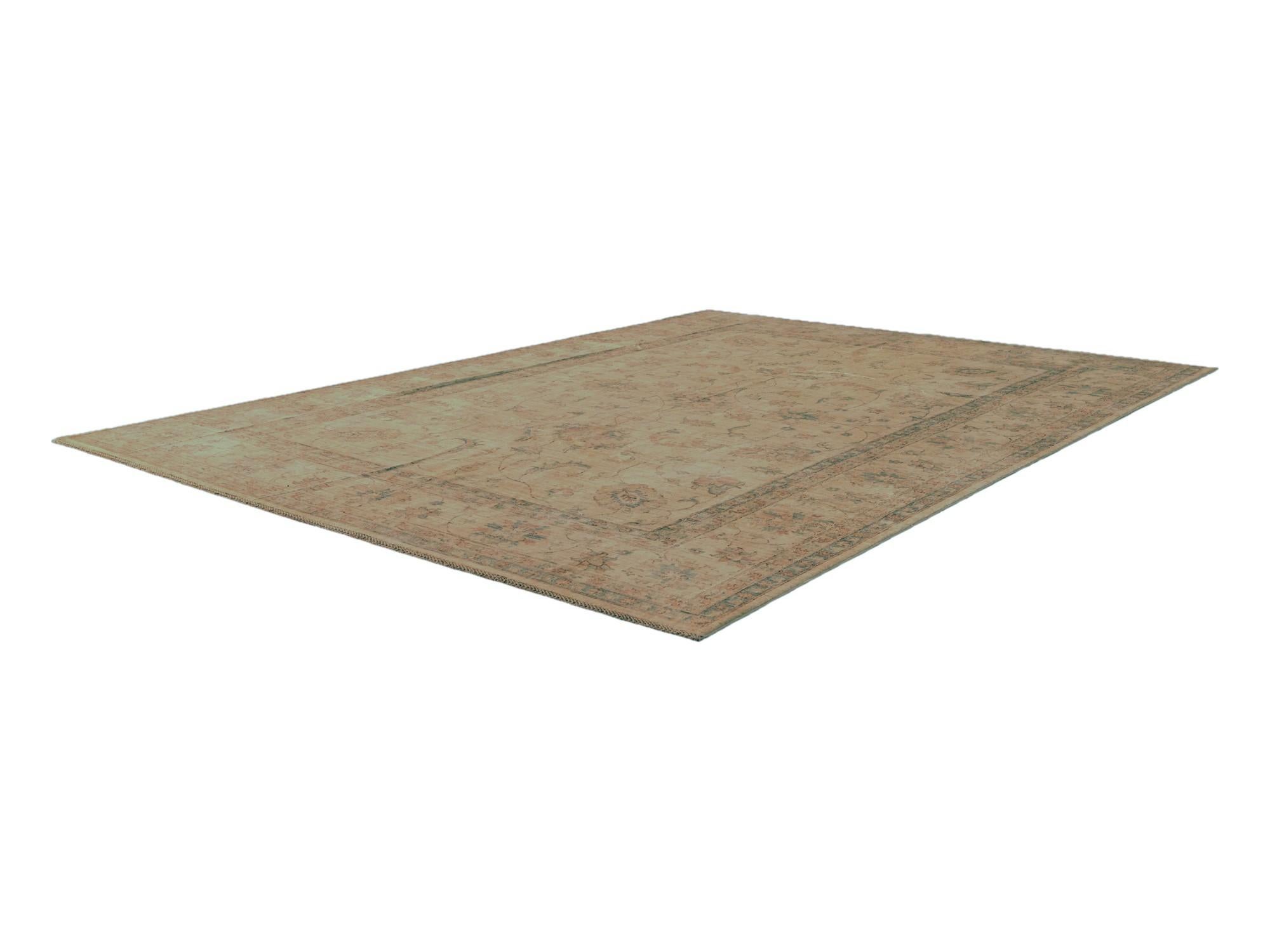 8' 5 x 11' 6 Hand Knotted Peshawar Ziegler Rug