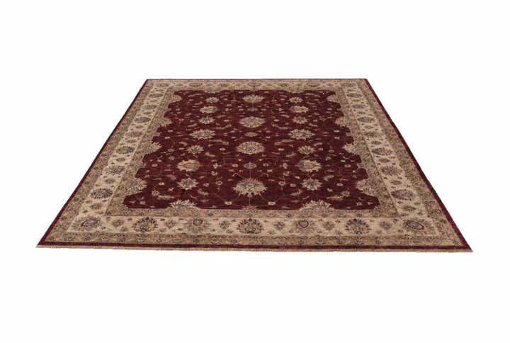 8' 5 x 10' 6 Hand Knotted Peshawar Ziegler Rug