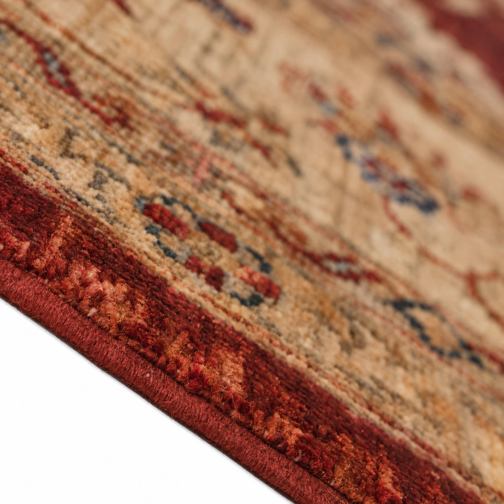 255cm x 320cm Hand Knotted Peshawar Ziegler Rug