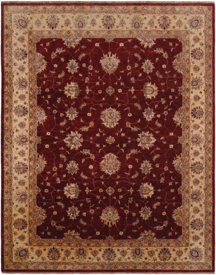 8' 5 x 10' 6 Hand Knotted Peshawar Ziegler Rug