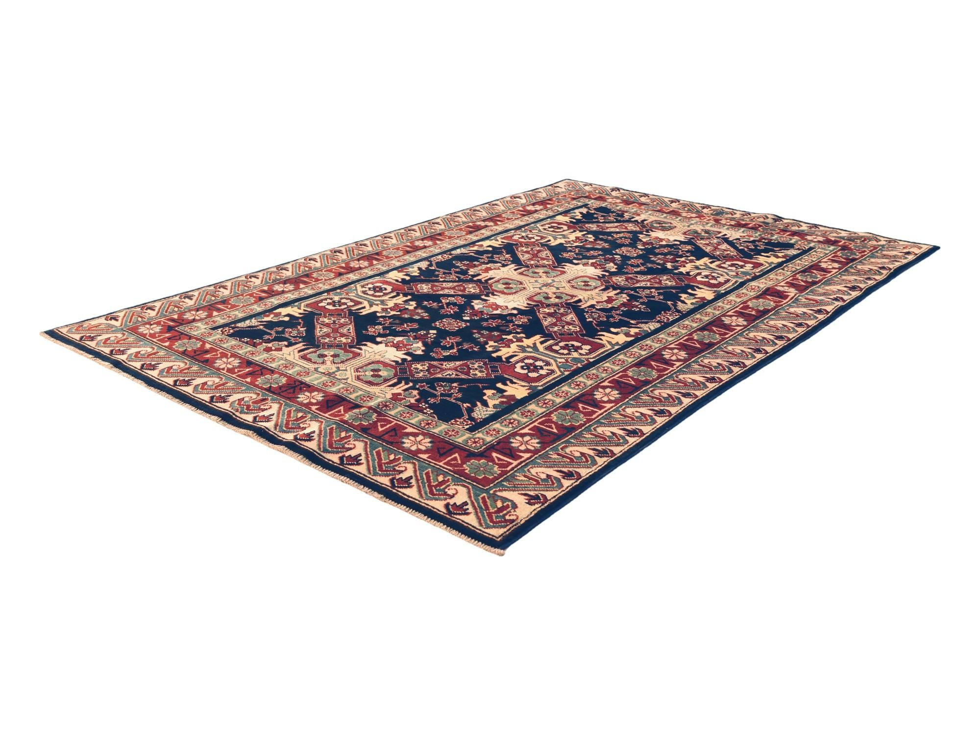 4' 2 x 6' 3 Hand Knotted Shirvan Rug