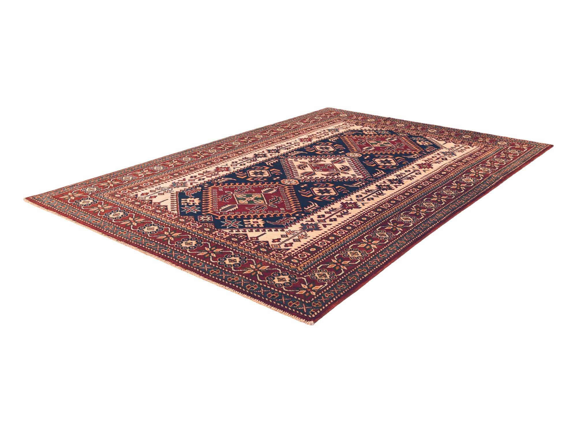 4' 4 x 6' 1 Hand Knotted Shirvan Rug