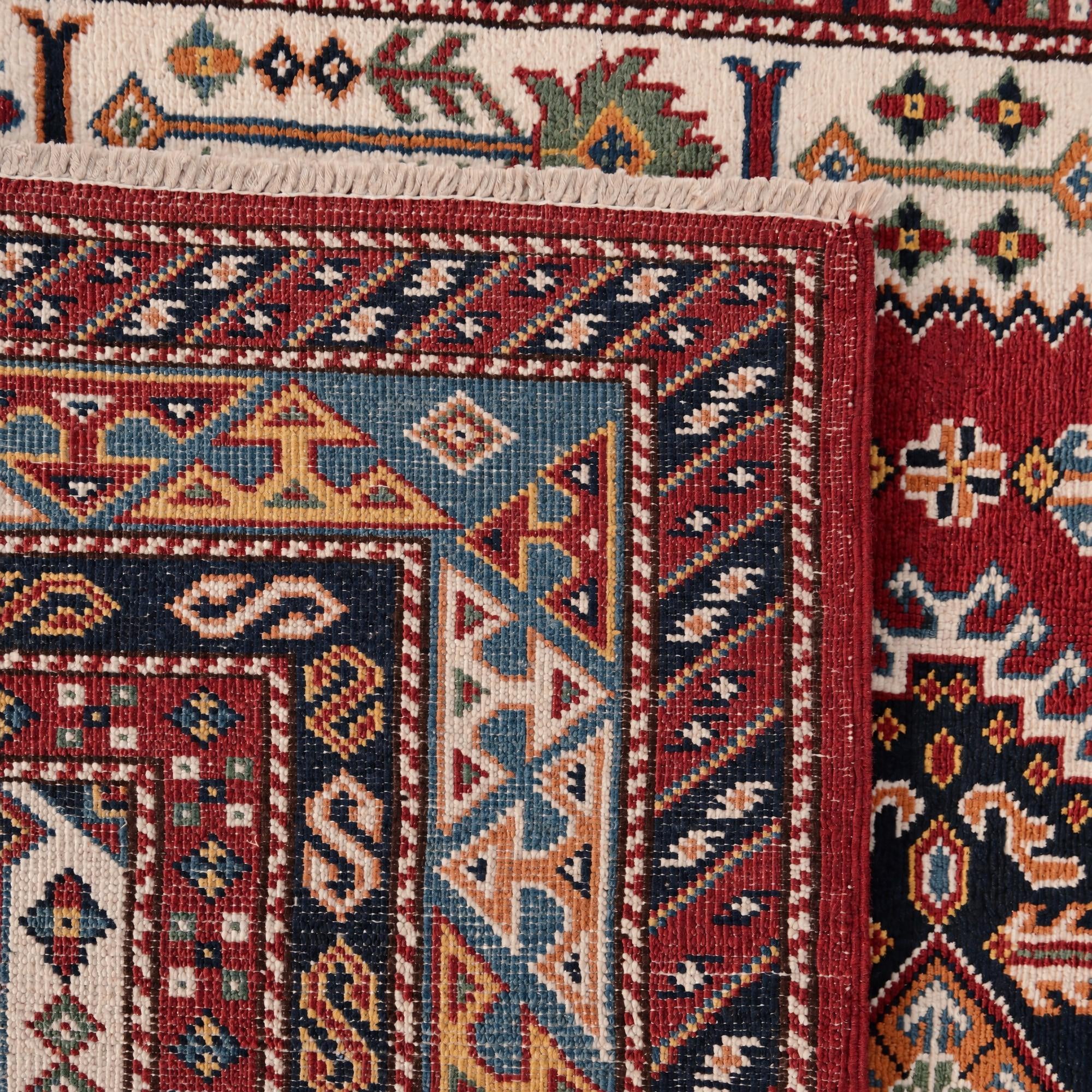 130cm x 200cm Handgeknüpft Shirvan Teppich