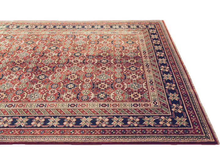 5' 1 x 7' 3 Hand Knotted Shirvan Rug