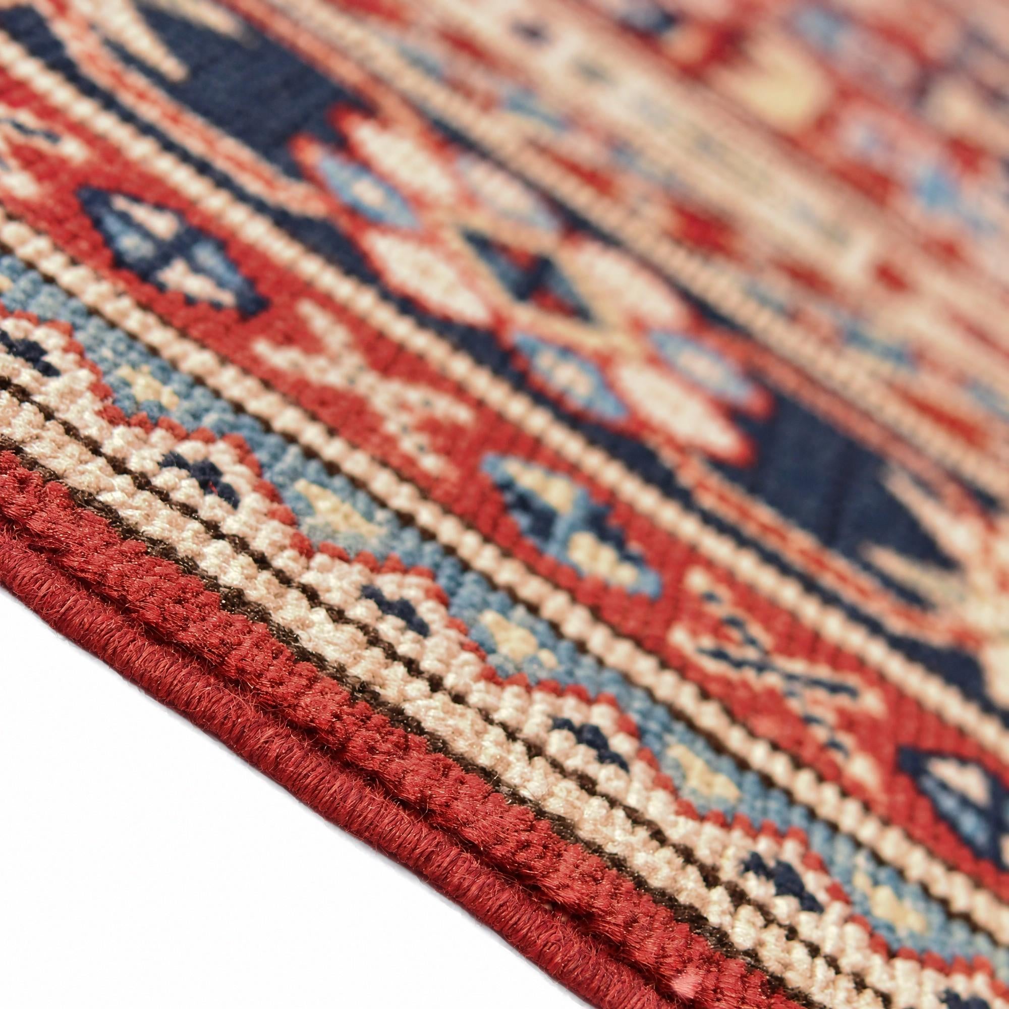 155cm x 220cm Hand Knotted Shirvan Rug