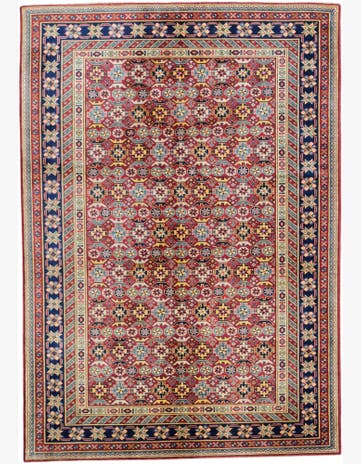 5' 1 x 7' 3 Hand Knotted Shirvan Rug