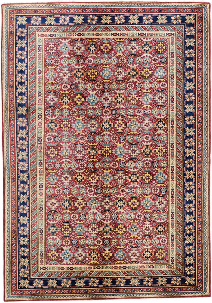 5' 1 x 7' 3 Hand Knotted Shirvan Rug