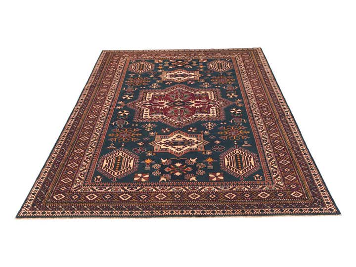 5' 10 x 8' 2 Hand Knotted Shirvan Rug