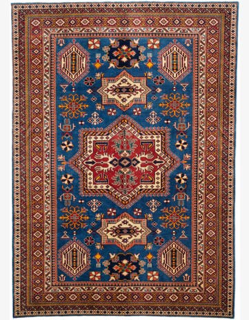 5' 10 x 8' 2 Hand Knotted Shirvan Rug