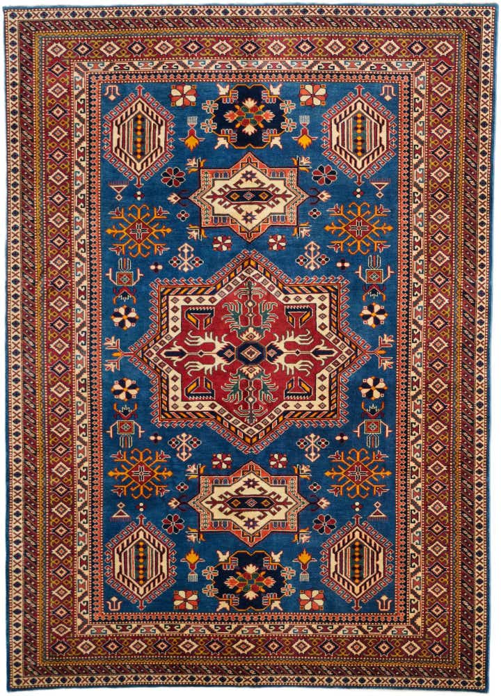 5' 10 x 8' 2 Hand Knotted Shirvan Rug