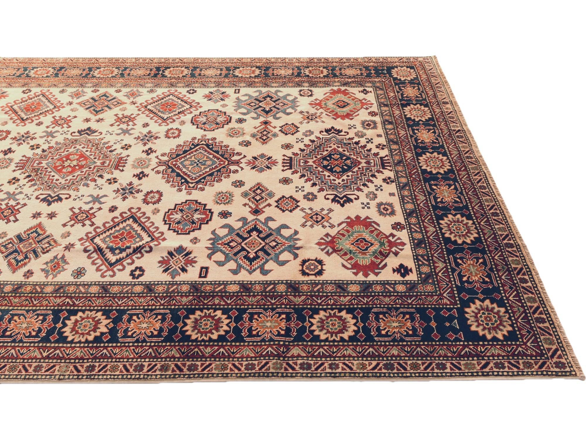 5' 11 x 8' 10 Hand Knotted Shirvan Rug