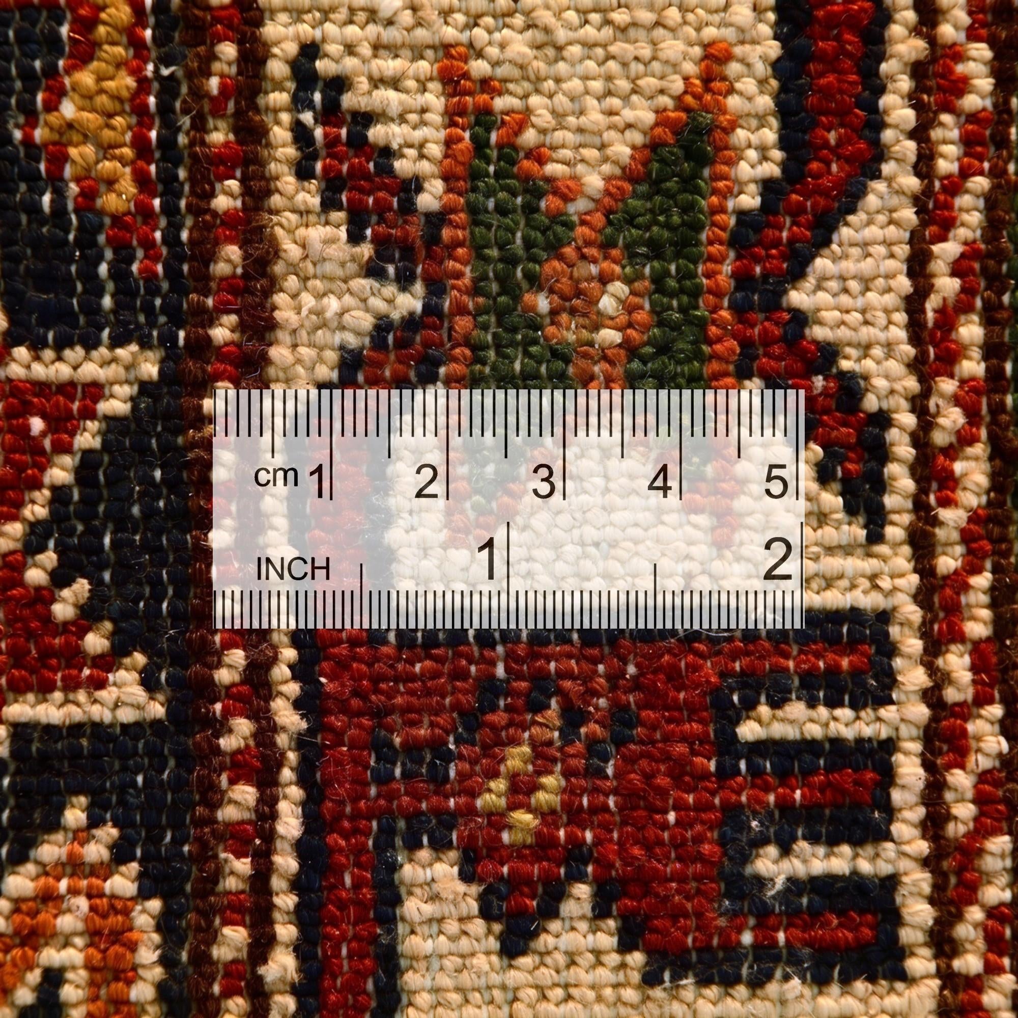 6' 10 x 9' 10 Hand Knotted Shirvan Rug