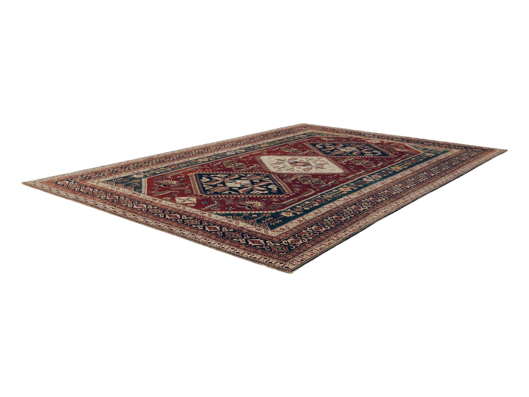 7' 1 x 10' 2 Hand Knotted Shirvan Rug