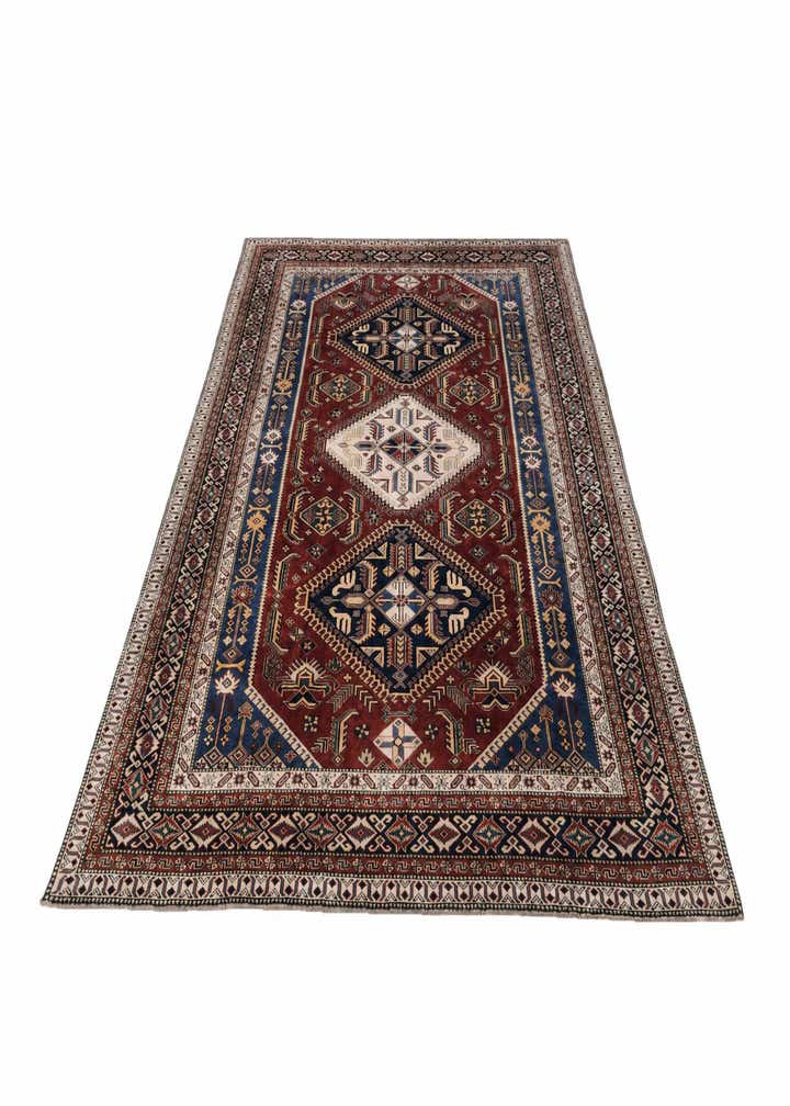 7' 1 x 10' 2 Hand Knotted Shirvan Rug