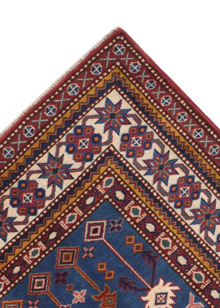 6' 11 x 10' 1 Hand Knotted Shirvan Rug