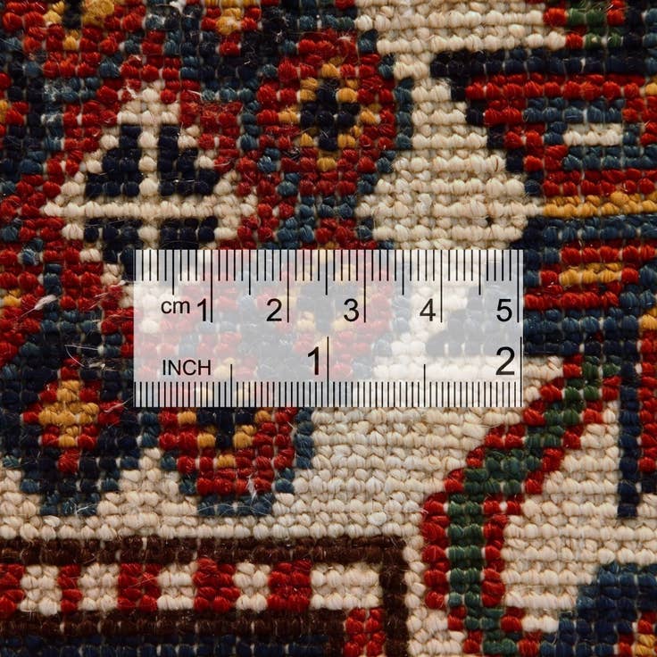 Detail image of 6' 11 x 10' 1 Hand Knotted Shirvan Rug