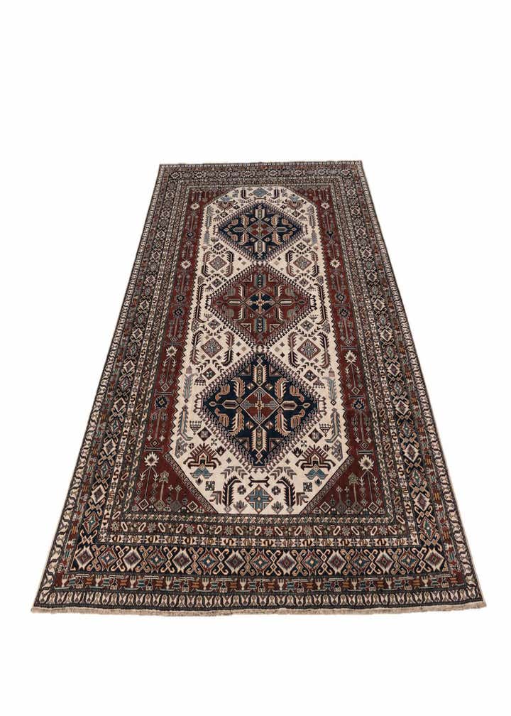 7' 3 x 11' 1 Hand Knotted Shirvan Rug