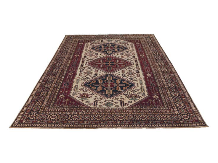 Detail image of 7' 3 x 11' 1 Hand Knotted Shirvan Rug