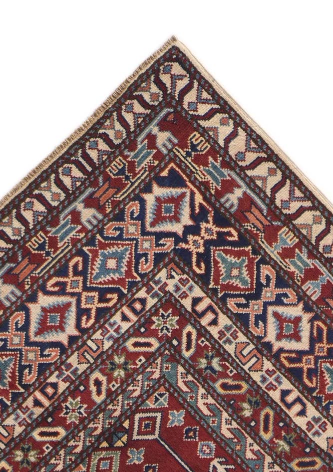 Detail image of 7' 3 x 11' 1 Hand Knotted Shirvan Rug