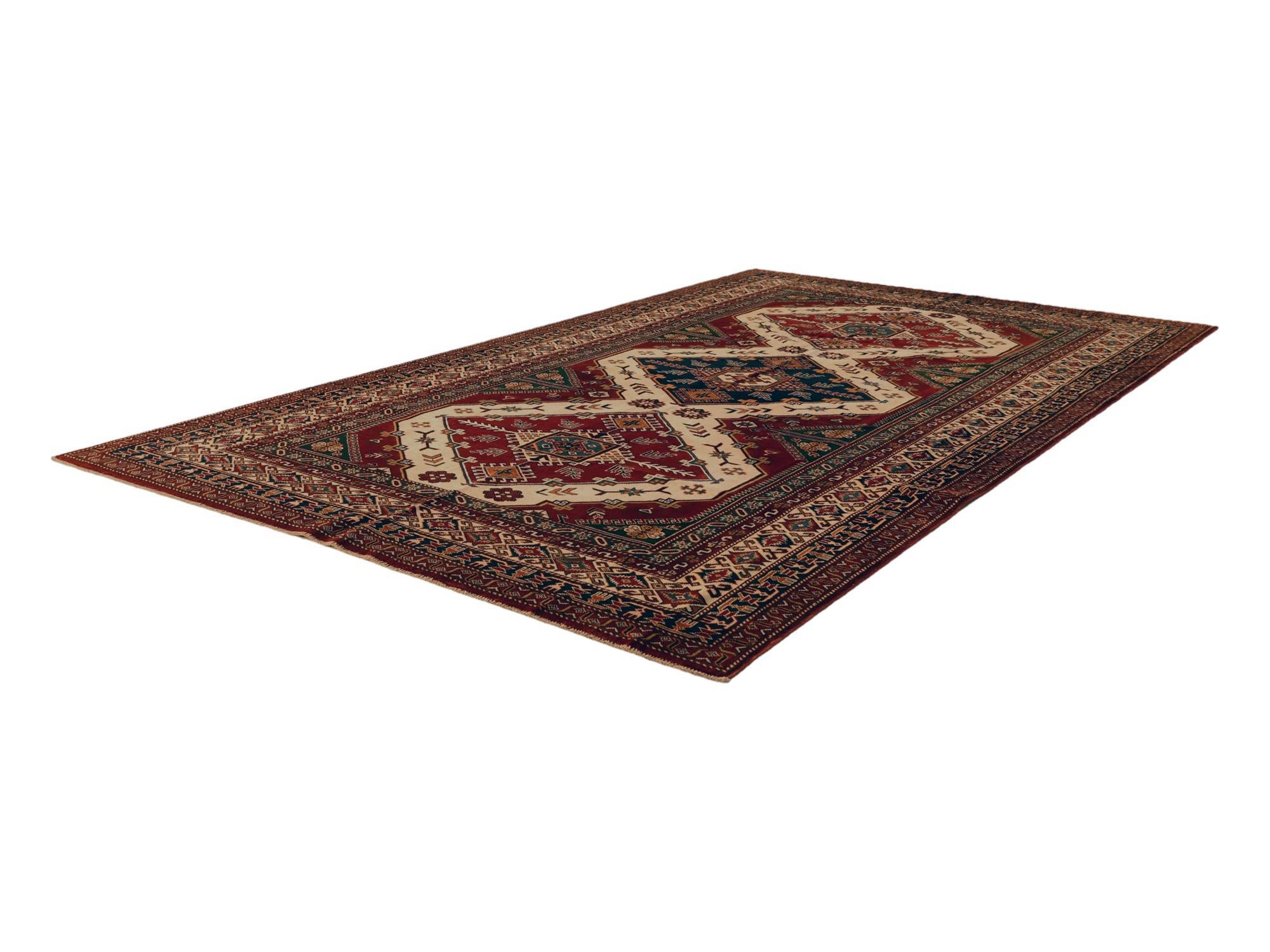 6' x 9' 8 Hand Knotted Shirvan Rug