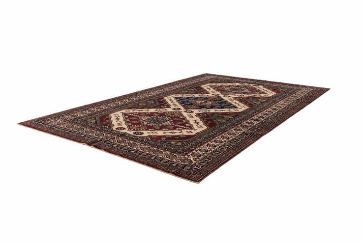 Detail image of 6' x 9' 8 Hand Knotted Shirvan Rug